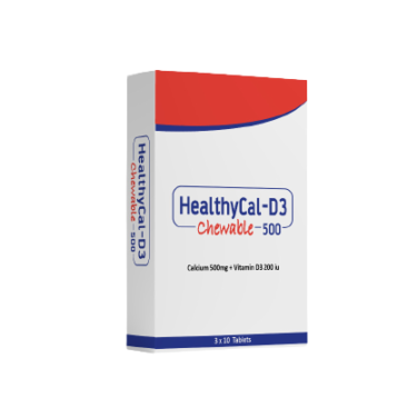 HealthyCal-D3 500mg Chewable